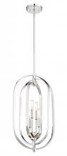 Designers Fountain 93134-PN - Kenzo 4 Light Pendant