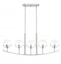 Designers Fountain 93838-SP - Spyglass 5 Light Island Chandelier