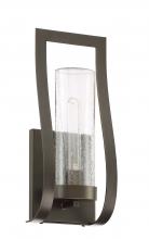 Designers Fountain 94892-BNB - Weaver 1 Light Outdoor Wall Lantern