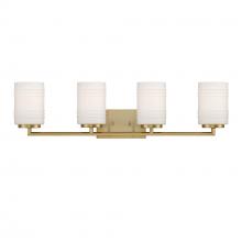 Designers Fountain D257M-4B-BG - Leavenworth 33" 4-Light Vanity