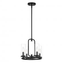 Designers Fountain D268C-14P-MB - Hudson Heights 14" 4-Light Convertible Pendant