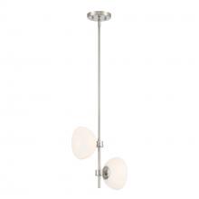 Designers Fountain D270H-10P-PN - Zio 10.25" 2-Light Pendant