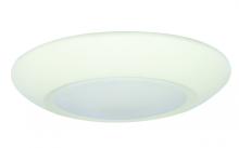 Designers Fountain EVDSK69015CWH40 - 6IN FLUSHMT DISKLT,15W,900LM,4000K,90 CRI, T24