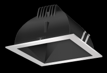 RAB Lighting NDLED4SD-WYHC-B-S - RECESSED DOWNLIGHTS 12 LUMENS NDLED4SD 4 INCH SQUARE UNIVERSAL DIMMING WALL WASHER BEAM SPREAD 300