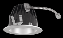 RAB Lighting NDLED4RD-80YHC-M-S - RECESSED DOWNLIGHTS 12 LUMENS NDLED4RD 4 INCH ROUND UNIVERSAL DIMMING 80 DEGREE BEAM SPREAD 3000K
