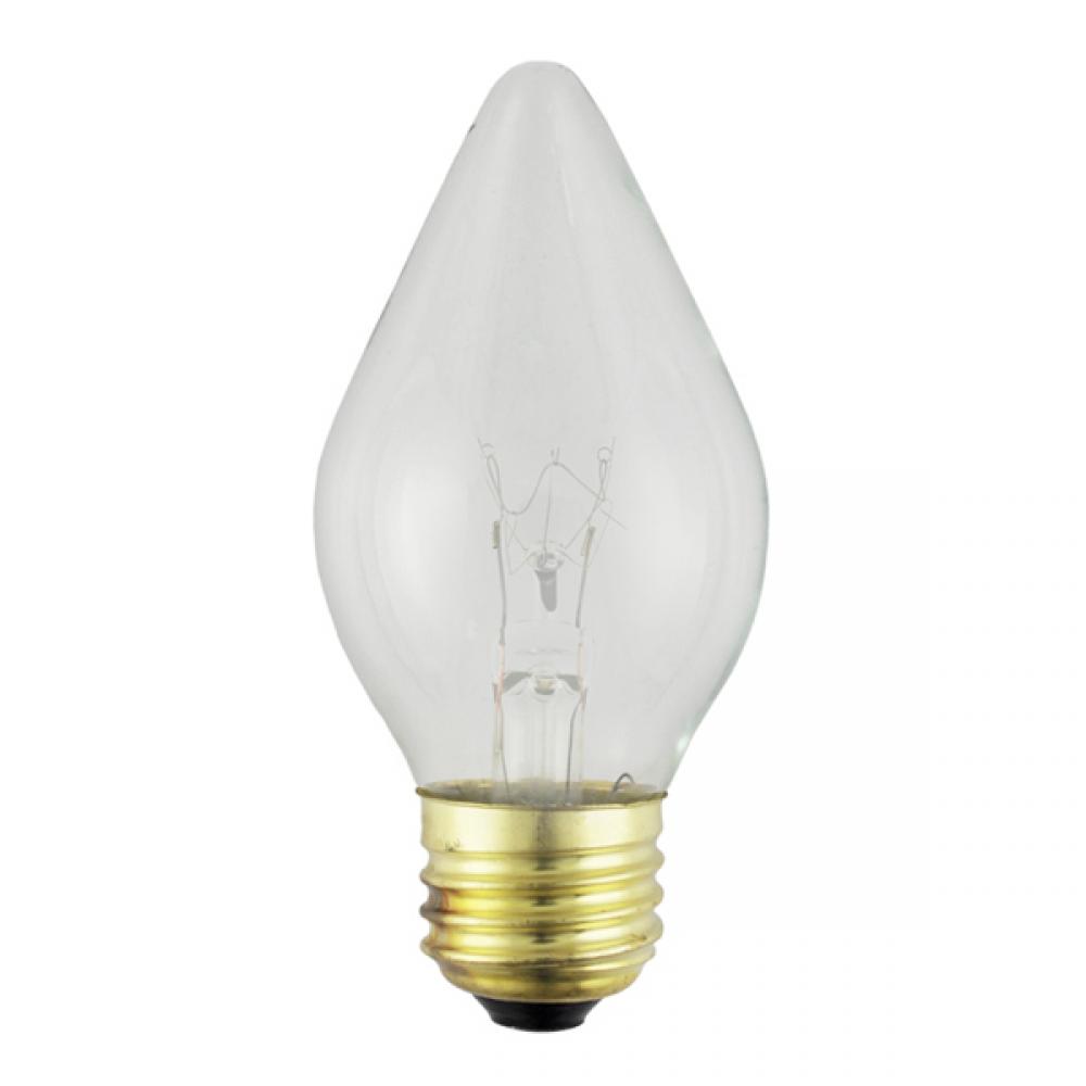 60 Watt C15 Incandescent; Clear; 1500 Average rated hours; Medium base; 120 Volt; Shatter Proof