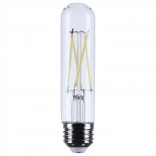 Satco Products Inc. S12527 - 8 Watt T10 LED; Medium Base; Clear; 5000K CCT; 120 Volt