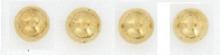 Satco Products Inc. S70/660 - Threaded Brass Knobs; 8/32