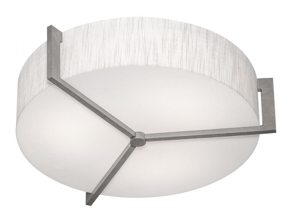 Apex 21'' LED Flush,120-277V,3 CCT,WG,JT,MS