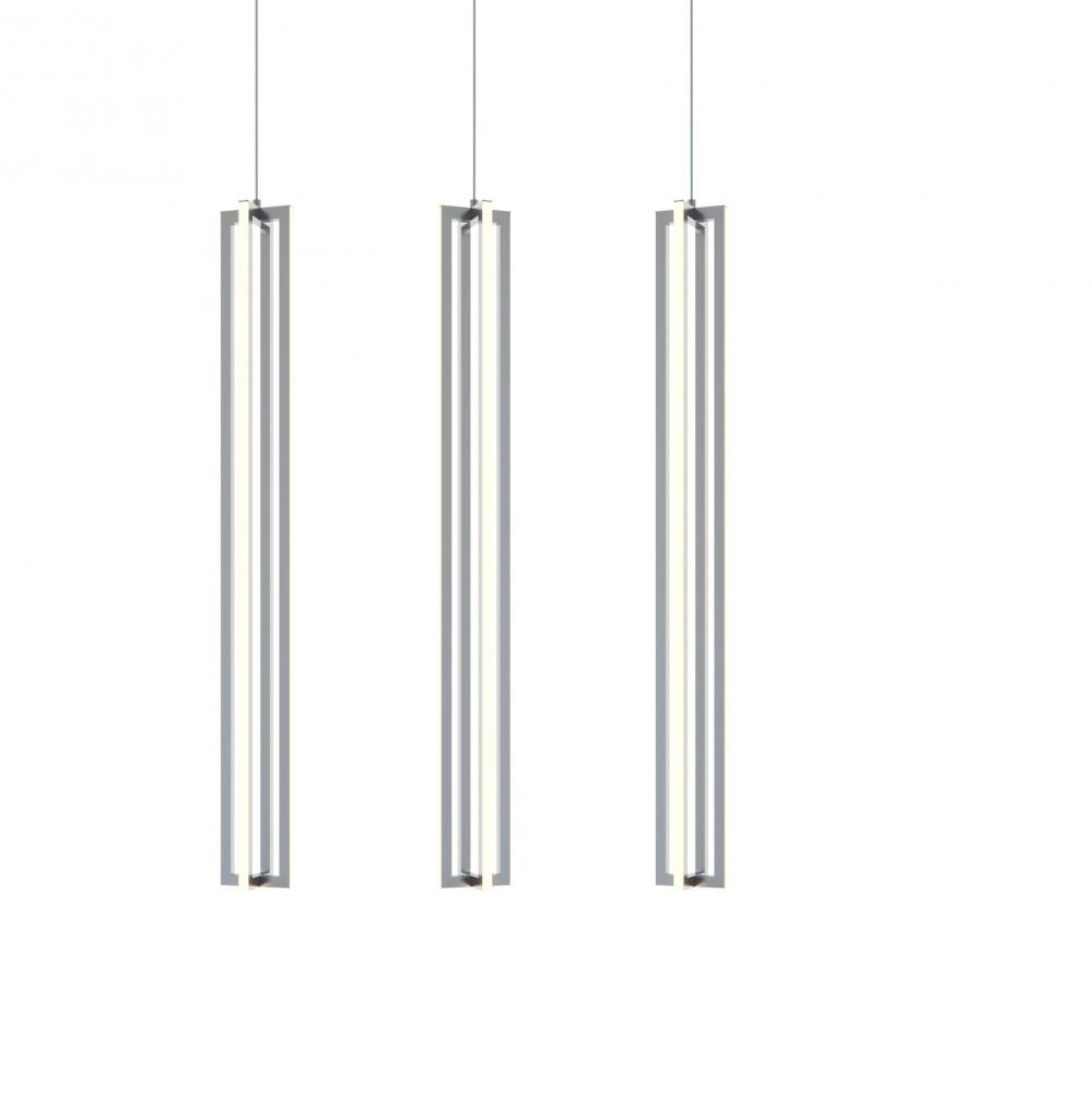Cass 36'' 3 Light Medium Linear Pendant - SN