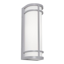 AFX Lighting, Inc. CRNW0616LAJUDTG - Crain 16'' LED Outdoor Sconce, 120-277V, 20W, 5 CCT, TG