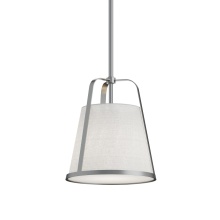AFX Lighting, Inc. LIZP10MBSN - Lizzette 10'' Med Base Pendant, 120V, SN