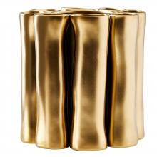 Arteriors Home AVC05 - Metallic Glaze Ring Bud Vase