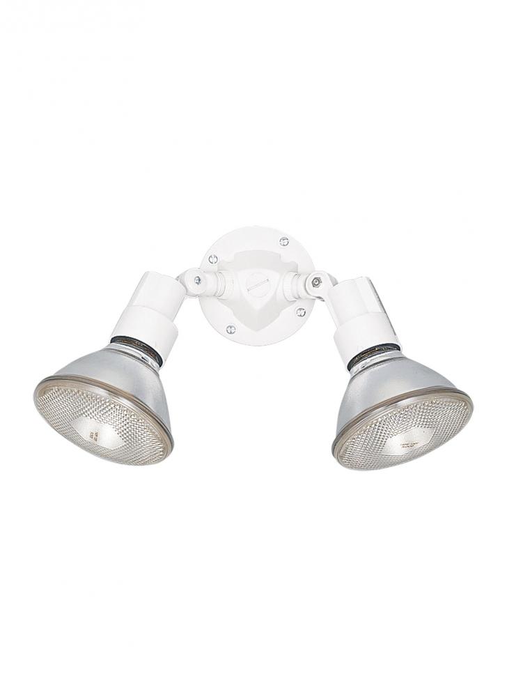 Two Light Adjustable Swivel Flood Light
