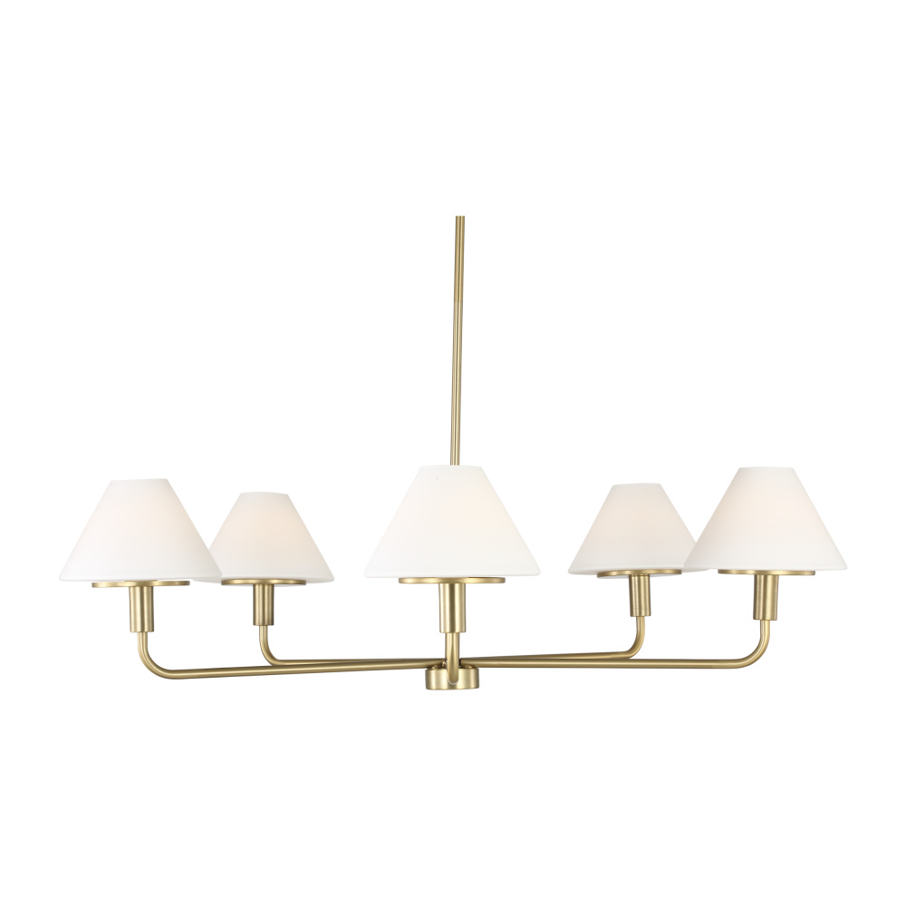 Mendota Five Light Chandelier