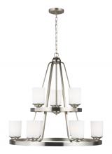 Generation Lighting 3130709-962 - Kemal Nine Light Chandelier