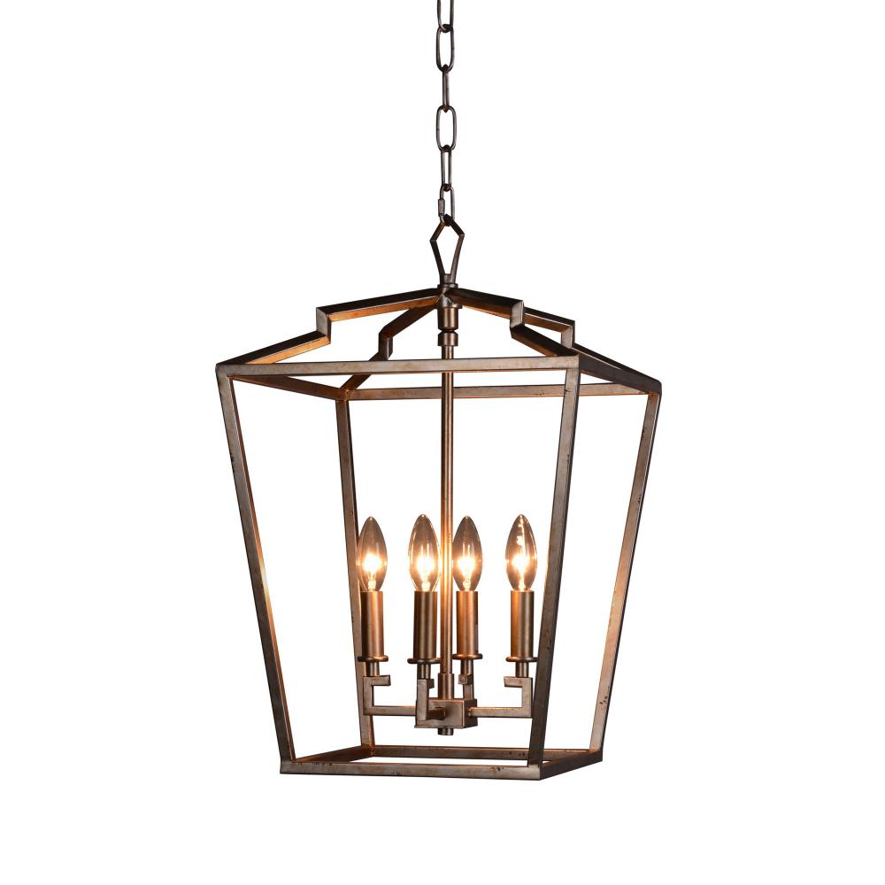 Camilla Small Chandelier With Antique Silver