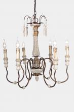 Terracotta Lighting CHAN8056-6D - Luca 6-Light Chandelier
