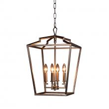 Terracotta Lighting H6124S-4AS - Camilla Small Chandelier With Antique Silver