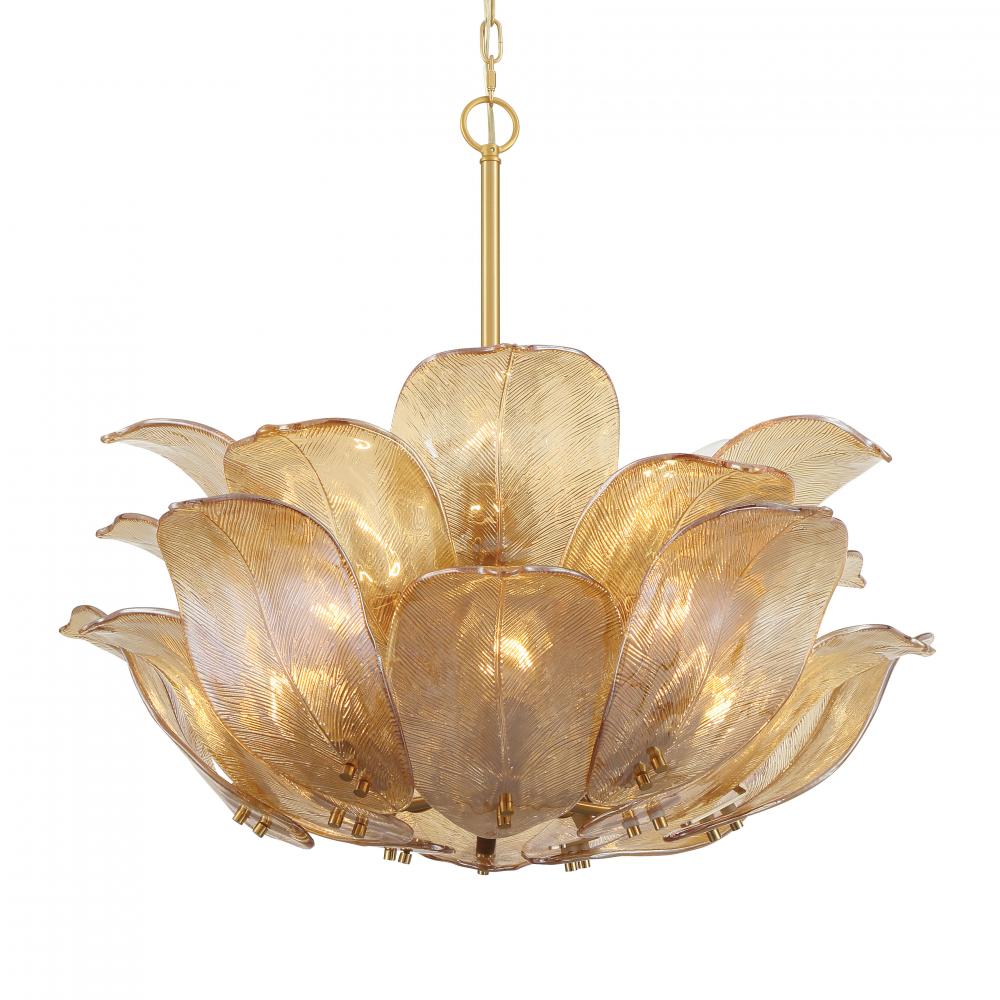 Orchid 28.5" 10-Light Pendant
