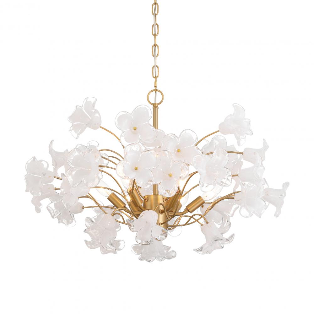 Bloome 29" 6-Light Chandelier