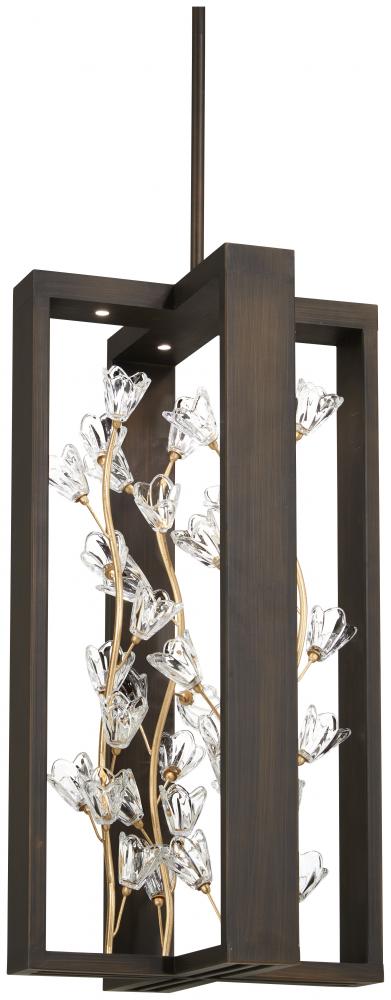 Maison Des Fleurs - LED 4 Light Pendant