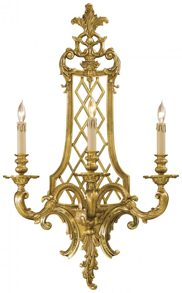 Metropolitan® Family Collection - 3 Light Wall Sconce