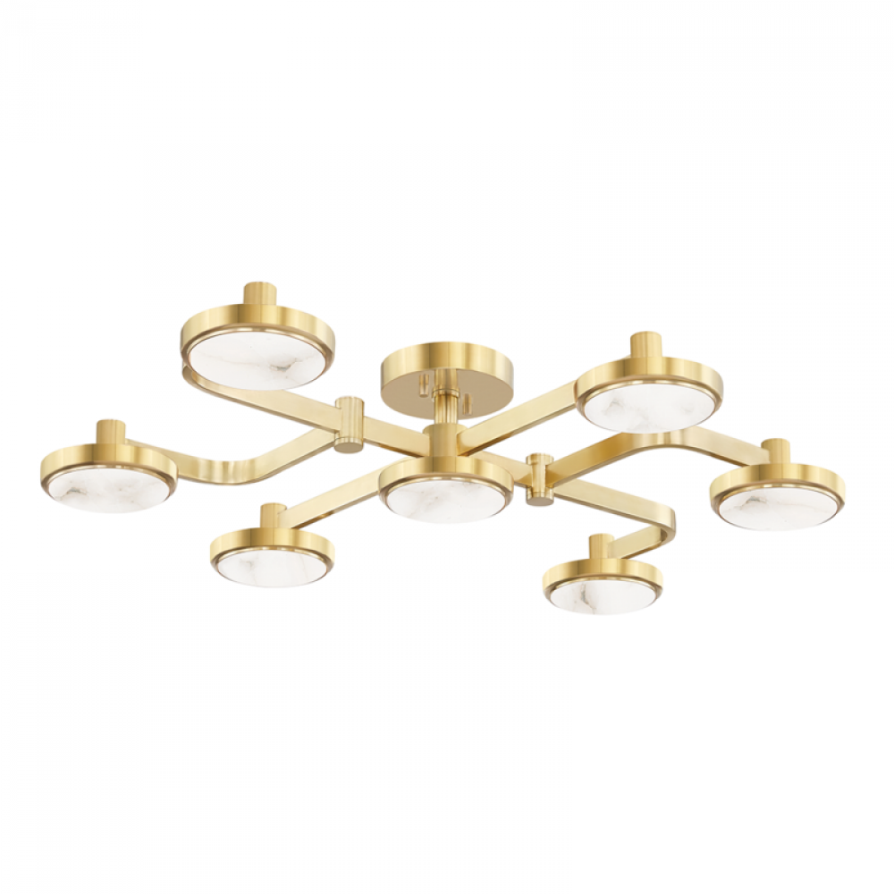 Meander Semi Flush