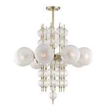 Hudson Valley 6433-AGB - Calypso Chandelier