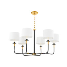 Hudson Valley 9136-AOB - PARAMUS Chandelier