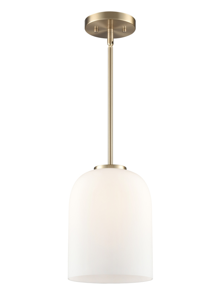 Laphia 8" Wide 1-Light Pendant - Modern Gold
