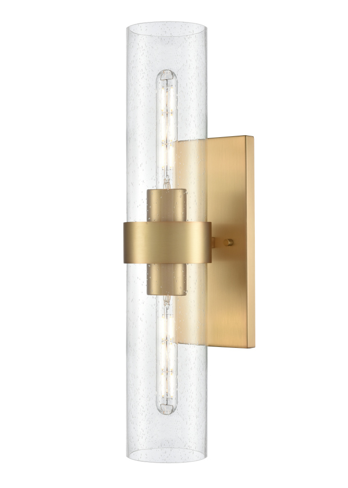 Jamison 22.75" High 2-Light Wall Sconce - Vintage Brass