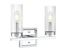 Millennium 46002-CH - Iversen 12.5" Wide 2-Light Vanity - Polished Chrome