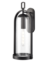 Millennium 199701-PBK - Luxio 24.75" High 1-Light Outdoor Wall Sconce - Powder Coated Black