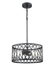 Millennium 42102-MB - Arelyn 13" Wide 2-Light Pendant - Matte Black