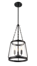 Millennium 21403-MB - Adabella 11.75" 3-Light Pendant - Matte Black