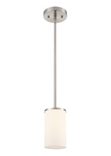 Millennium 2711WG-BN - Verlana 5" 1-Light Mini Pendant - Brushed Nickel