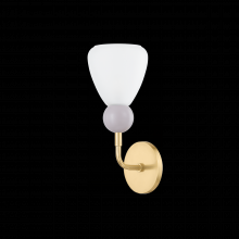 Mitzi by Hudson Valley Lighting H904101-AGB/SPG - DOREEN WALL SCONCE