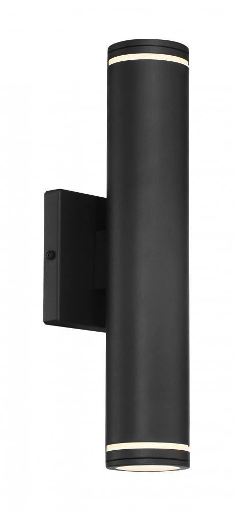 Supotto - 14" 2 Light LED Outdoor Wall Sconce