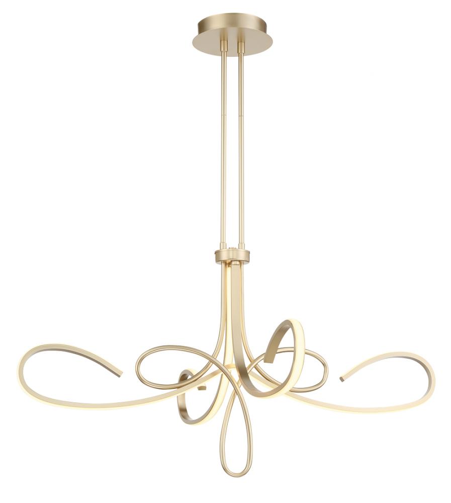 Astor - 38" LED Chandelier, a Robin Baron Design