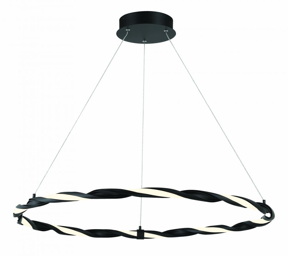 Convolution - 31" LED Pendant