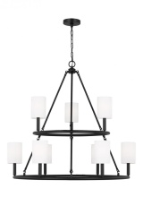 Visual Comfort & Co. Studio Collection DJC1099MBK - Egmont Extra Large Chandelier