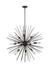 Visual Comfort & Co. Studio Collection OLF3296/12ORB - Hilo Large Outdoor Chandelier
