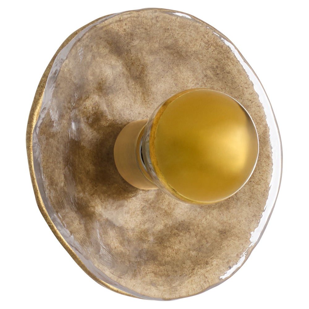 DEL REY 1 LIGHT SCONCE - BRUSHED BRASS