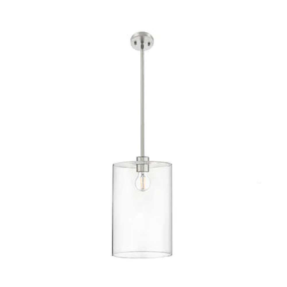 Minicio 1-Light 9" Clear Glass Pendant - NK