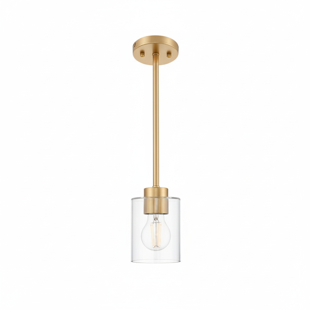 Mincio 1-Light Clear Glass Mini Pendant - CG