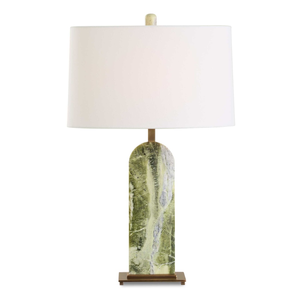 Uttermost Moorea Green Marble Table Lamp