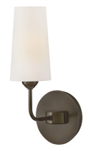 Hinkley 45000BX - Medium Single Light Sconce