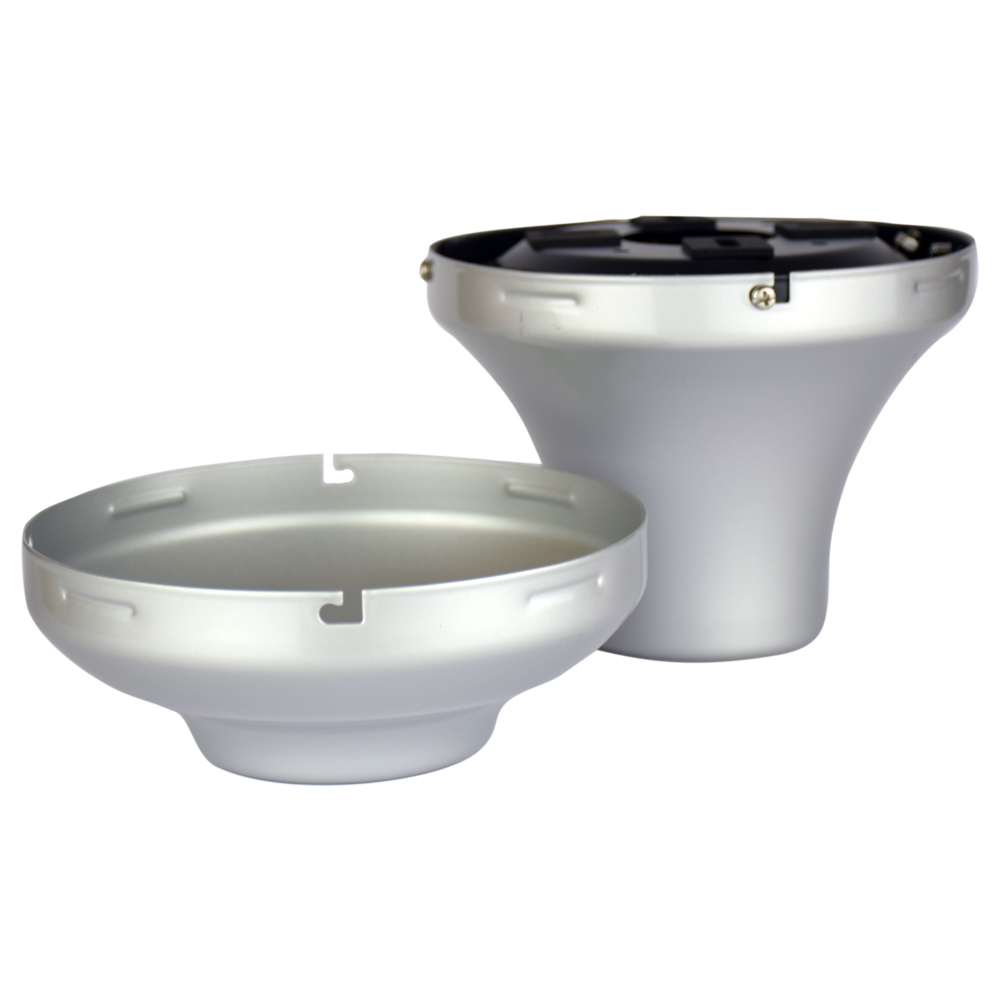 Ceiling Fan Close to Ceiling Kit- Silver - Wet Rated