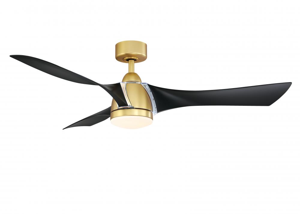 Klear 56 inch Indoor/Outdoor Ceiling Fan with LED CCT Select Light Kit